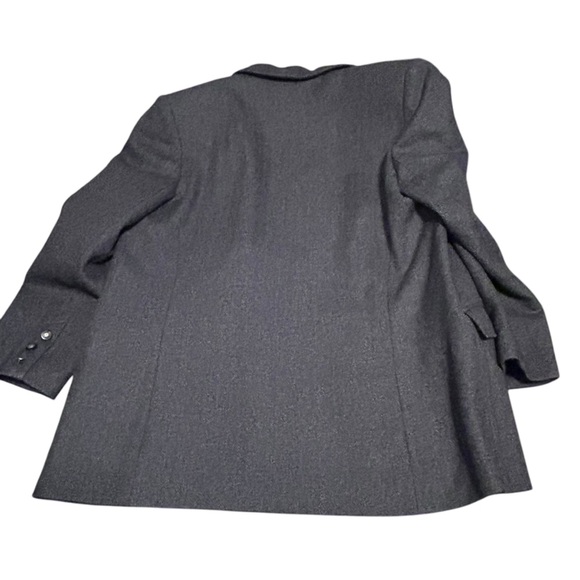 Avoca Women's Blazer Jacekt Coat 100% pure new wool dark academia Size 10 - Picture 4 of 6